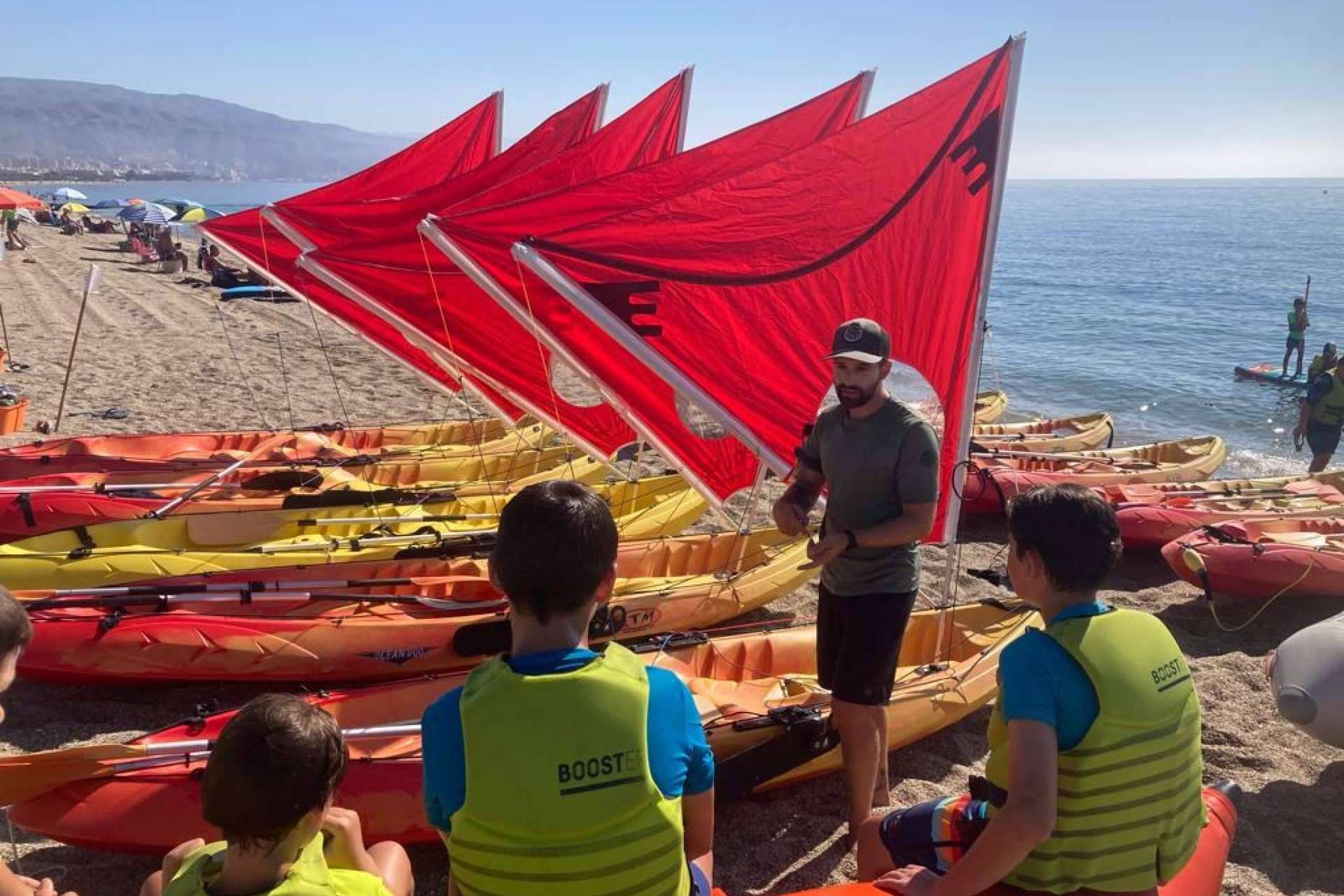 Windkayak and Windpaddle revolutionize sailing in spanish waters