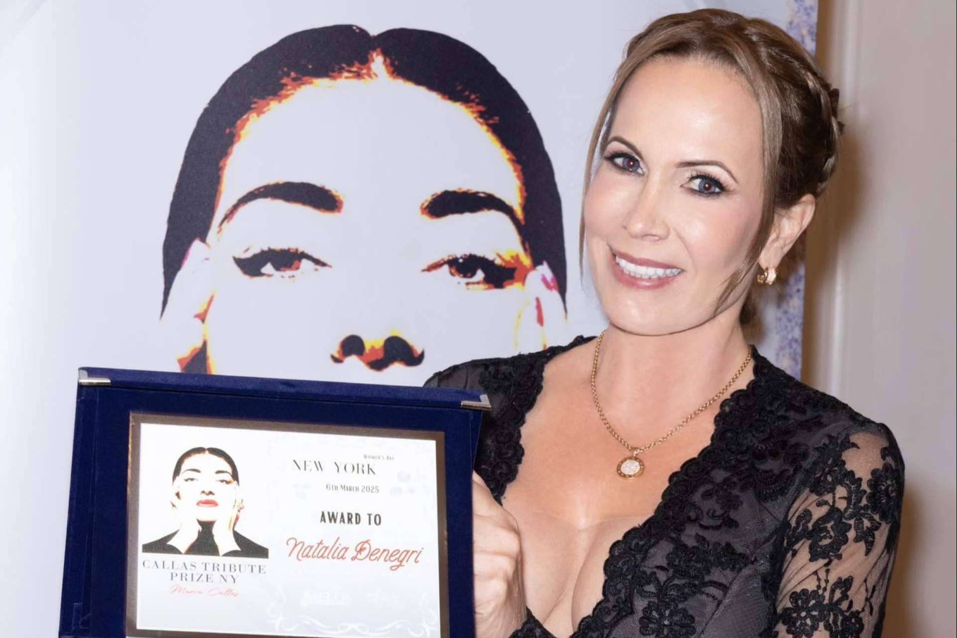 Natalia Denegri recibe por segundo año consecutivo el prestigioso Callas Tribute Prize